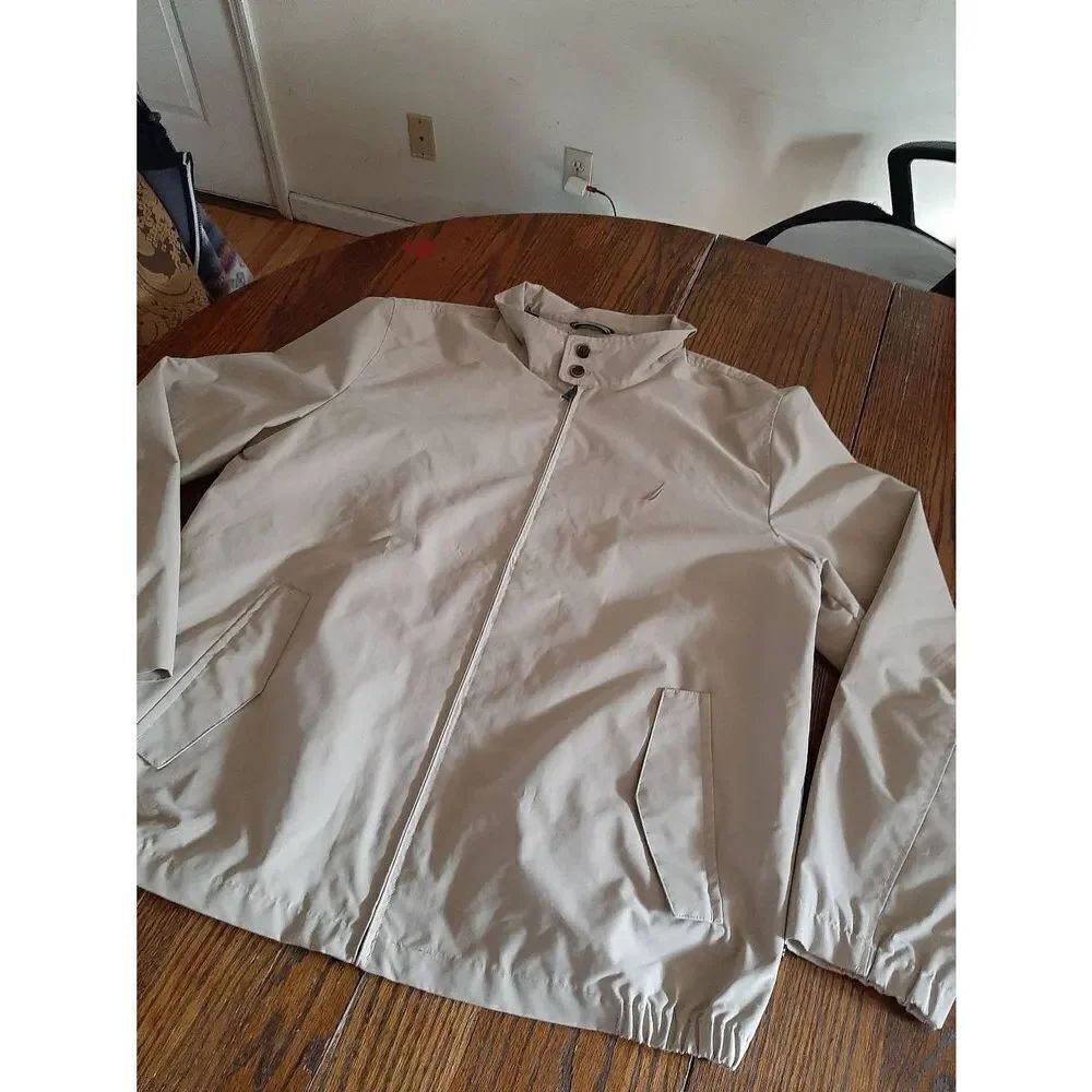 XXL Nautica Khaki Tan Jacket Lightweight Coat